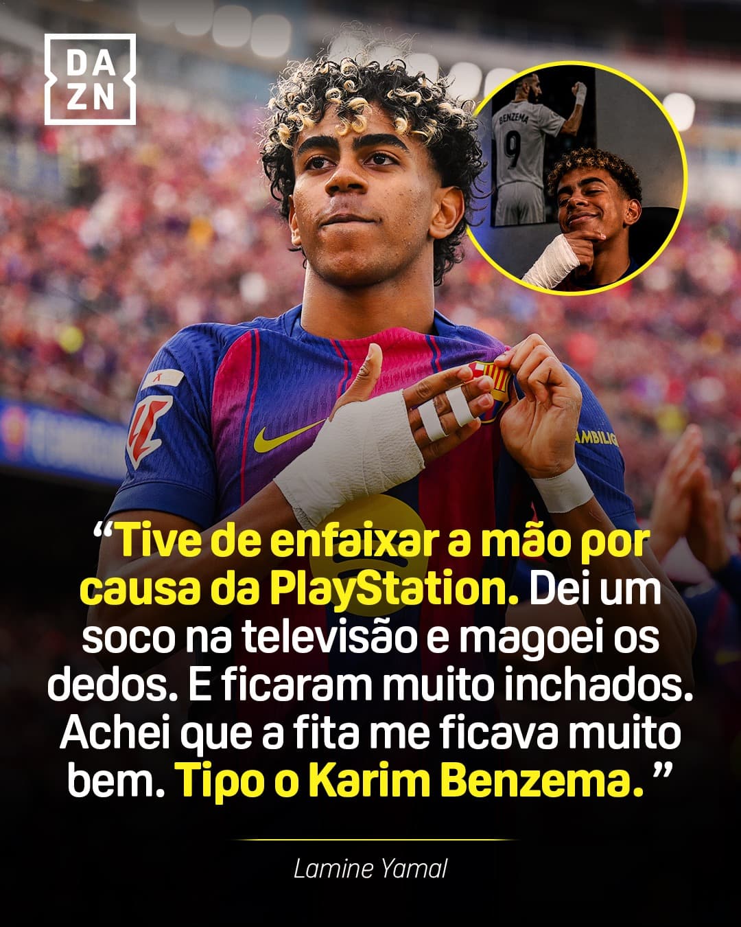 Lamine Yamal e Karim Benzema: Uma Nova Era na DAZNLALIGA